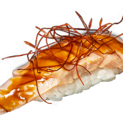 Nigiri Aburi salmon