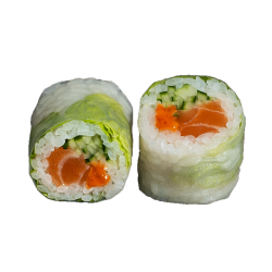 Summer Roll Spicy Salmon